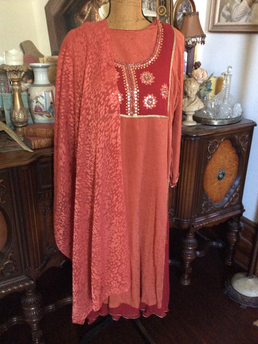 Vintage Romeo & Juliet-inspo Renaissance-inspo Boho Romance Hippie Gypsy Dress